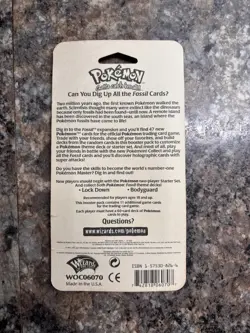 Pokemon TCG Fossil Booster Pack Lapras Art Sealed 1999 Wizards of the Coast - Image 4