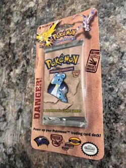 Pokemon TCG Fossil Booster Pack Lapras Art Sealed 1999 Wizards of the Coast - Image 5