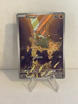 Pokemon TCG Phanpy 205/191 Illustration Rare Surging Sparks - Image 1