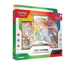 Pokemon TCG: First Partner Illustration Collection: Series 1 Presale 3/20/2026 - Image 1