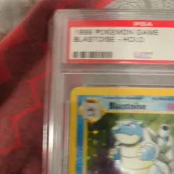 PSA 5 Pokemon TCG Blastoise Base Set 2/102 Holo Unlimited Holo Rare MINT - Image 2