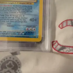 PSA 5 Pokemon TCG Blastoise Base Set 2/102 Holo Unlimited Holo Rare MINT - Image 4