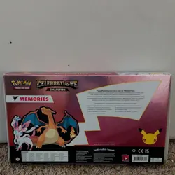 Pokemon Celebrations V Memories Box Charizard Sylveon 25th Anniversary Gamestop - Image 3