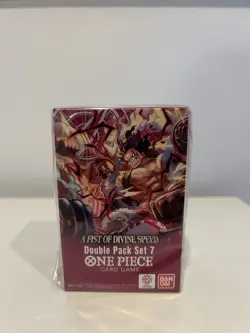 One Piece Card Game A Fist of Divine Speed Double Pack Set 7 DP-07 [ENGLISH] ENG - Image 1