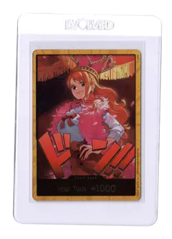 One Piece EN EB03 Nami Gold Don Card NM-MT - Image 1