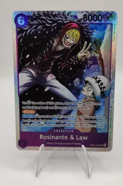 One Piece EN EB04-038 Rosinante & Law SR - Image 1