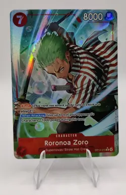 One Piece EN OP14-015 Roronoa Zoro R NM-MT - Image 1