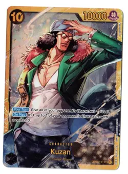 One Piece EN OP02-121 Kuzan SEC NM-MT - Image 1