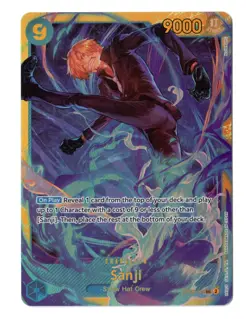 One Piece EN OP06-119 Sanji SEC NM-MT - Image 1