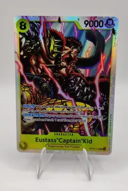 One Piece EN OP10-112 Eustass "Captain" Kid SR - Image 1