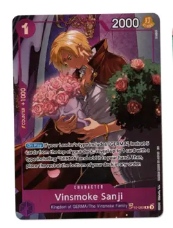 One Piece EN OP10-063 Vinsmoke Sanji R NM-MT - Image 1