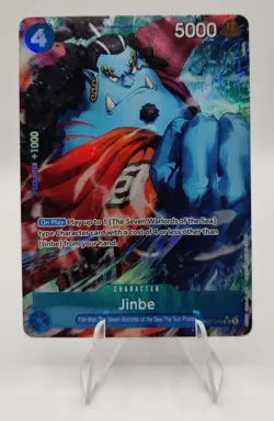 One Piece EN OP07-045 Jinbe SR Alt Art - Image 1