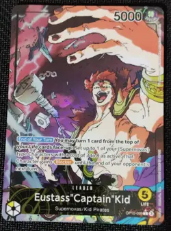 One Piece EN OP10-099 Eustass "Captain" Kid L Alt Art NM-MT - Image 1