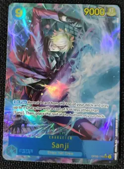 One Piece EN OP06-119 Sanji SEC Wings of The Captain Alt Art NM-MT - Image 1