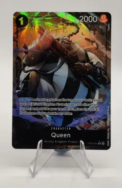 One Piece EN OP08-080 Queen R NM-MT - Image 1