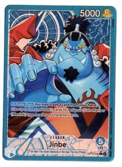 One Piece EN OP14-040 Jinbe L NM-MT - Image 1