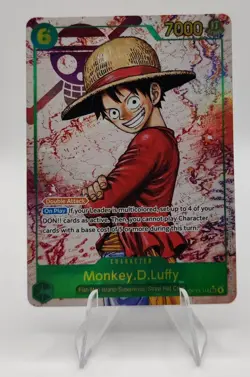 One Piece EN OP13-118 Monkey.D.Luffy SEC LP-MP - Image 1