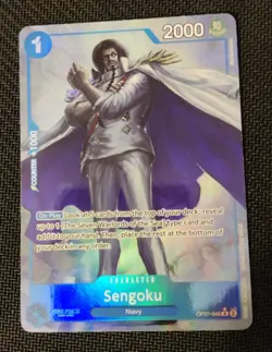 One Piece EN OP07-046 Sengoku R Alt Art NM-MT - Image 1