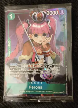 One Piece EN OP09-034 Perona R Alt Art Sealed NM-MT - Image 1