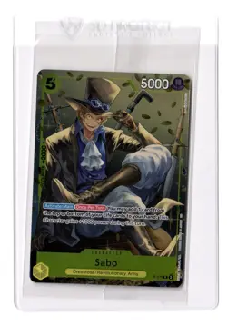 One Piece EN P-073 Sabo P Sealed Promo NM-MT - Image 1