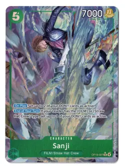 One Piece EN OP13-027 Sanji R NM-MT - Image 1
