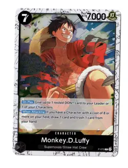 One Piece EN P-075 Monkey.D.Luffy P - Image 1