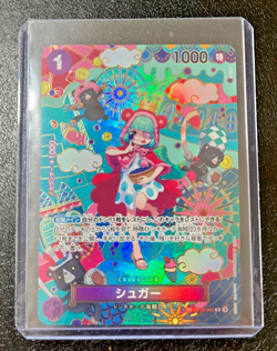 One Piece Japanese The Azure Sea’s Seven Sugar #OP10-065 Alt Art - Image 1