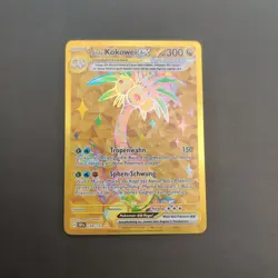 Pokemon TCG Karte - Alola Kokowei Ex 248/191 Sturmische Funken Deutsch NM - Image 2