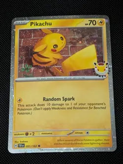 Pikachu (Pokemon Day 2026) 051/162 Miscellaneous Cards & Products Holo - Image 1