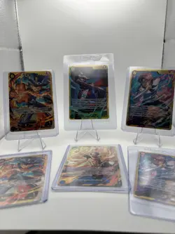 Bandai One Piece Card Game Foil sec lot of x6 Cards Lot Sabo Mihawk Koby Ace - Image 2