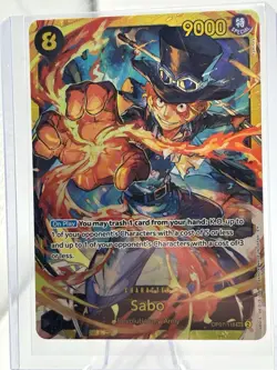 Bandai One Piece Card Game Foil sec lot of x6 Cards Lot Sabo Mihawk Koby Ace - Image 3