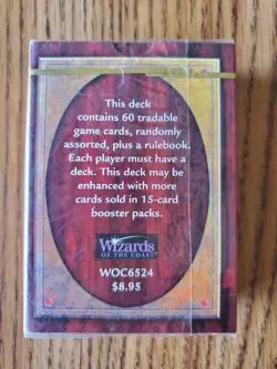 Magic The Gathering 5th EDITION FACTORY SEALED Preconstructed Deck of 60 Cards - Image 2