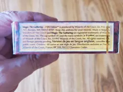 Magic The Gathering 5th EDITION FACTORY SEALED Preconstructed Deck of 60 Cards - Image 3