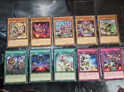 Beetrooper 10-Card Lot YuGiOh 1st Edition 2022 Tin Of The Pharaoh's Gods No Dups - Image 1