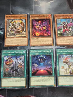 Beetrooper 10-Card Lot YuGiOh 1st Edition 2022 Tin Of The Pharaoh's Gods No Dups - Image 2