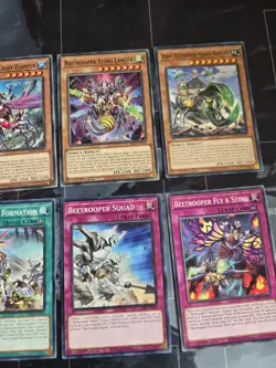 Beetrooper 10-Card Lot YuGiOh 1st Edition 2022 Tin Of The Pharaoh's Gods No Dups - Image 3