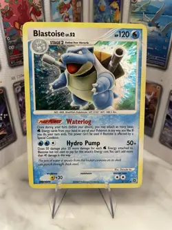 Blastoise 2/132 Secret Wonders Holo 120HP Holo Rare Pokemon Card - Image 1