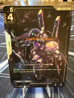 Dual Impact Gundam Kimaris LR+ Alt Art Gundam Card Game TCG GD02-070 - Image 1
