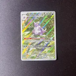 Nidoking (174/165) S&V 151 Illustration Rare Pokemon Card! - Image 1