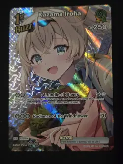 Kazama Iroha (UR) - FOIL NM hBP01-051 - hololive Official Card Game EN - Image 2