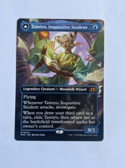 Tamiyo, Inquisitive Student X2 (Borderless) Modern Horizons 3 Regular - Image 3