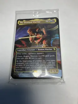 MTG The Destined Warrior (443/843) Final Fantasy Commander LP - Image 1