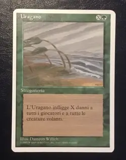 MTG URAGANO MAGIC 1995 ITA MINT - Image 1
