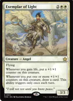 Magic: The Gathering 2024 Foundations Exemplar of Light #11 - Image 1