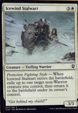 Commander Legends: Battle for Baldur's Gate #27 Icewind Stalwart - Image 1