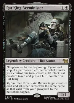 Rat King, Verminister TMT NM MTG - Image 1