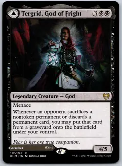 Tergrid, God of Fright R Kaldheim 112 NM - Image 1