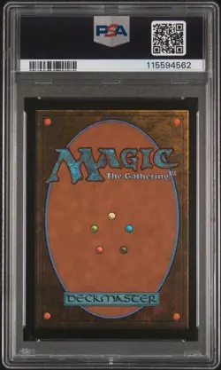 2025 MTG Deadpool Secret Lair #869 Blacker Lotus PSA 8 NM - MT - Image 2