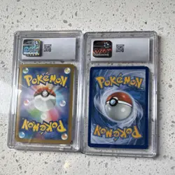 Pokemon CGC Graded Holo Lot English Timburr and Japanese Garbordor - Image 2