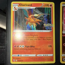 2 Pokemon Go Charizard 10/78 & Radiant Charizard 011/078 Pokemon GO Holo - Image 2